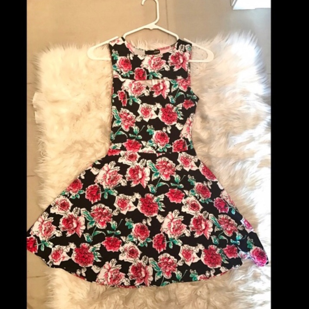 Floral Aqua dress